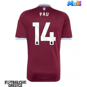 Aston Villa Pau Torres #14 Domácí Dres 2026-27 Krátký Rukáv